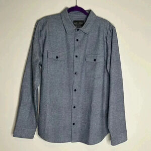Slate & Stone Mens Blue Shirt Jacket
